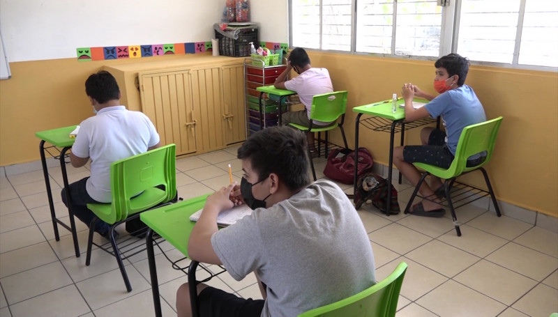 Tras terminar las vacaciones, 51 escuelas se reincorporaron a clases presenciales en Mazatlán