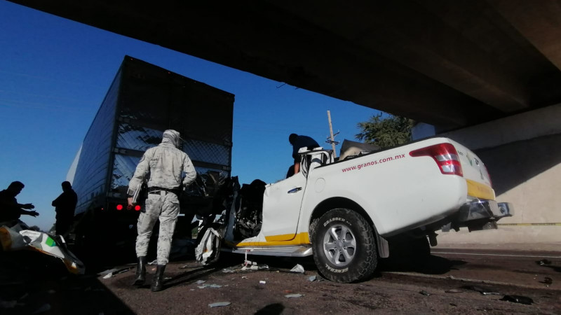 Se registra accidente por la autopista Benito Juárez