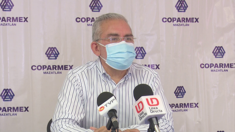 Todas las empresas de Mazatlán tienen empleados contagiados: COPARMEX