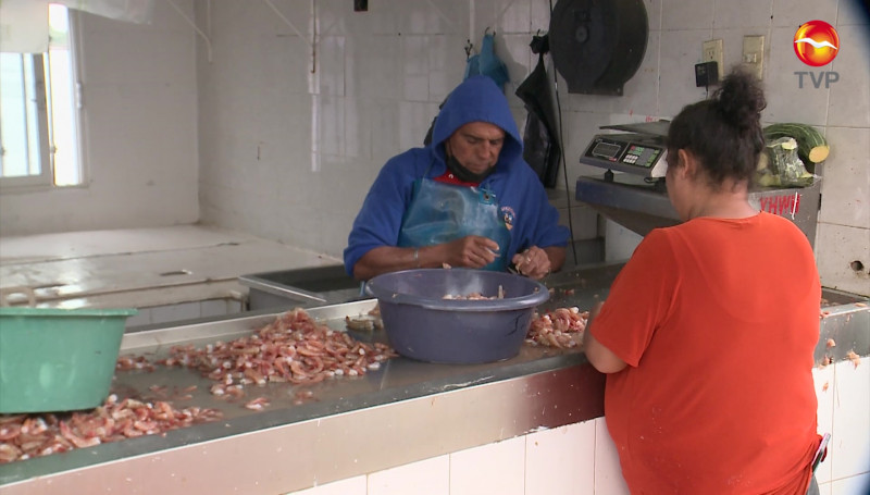 "Cuesta de enero" y pandemia, le "pegan" a vendedores de pescados y mariscos