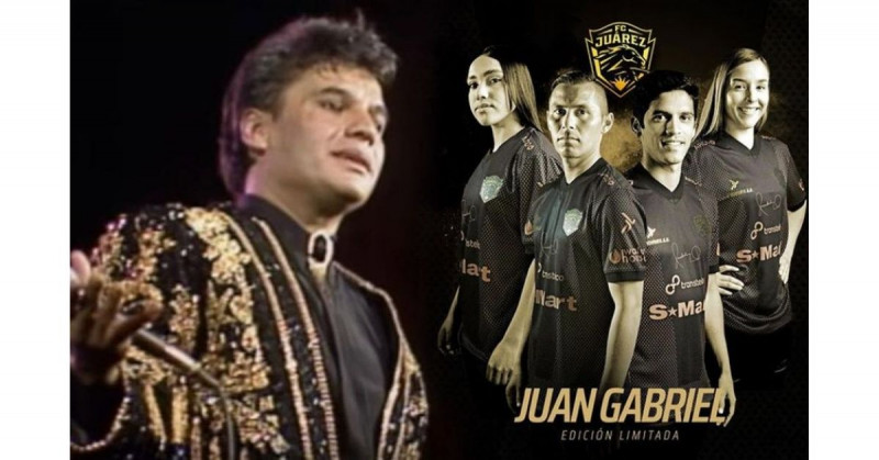 El Juárez FC rinde homenaje a Juan Gabriel con camiseta conmemorativa