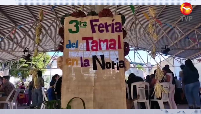 Sindicatura de La Noria recibe a decenas de visitantes con Feria del Tamal