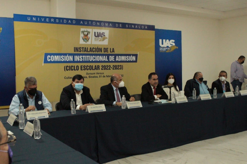 Instalan la Comisión Institucional de Admisión de la UAS