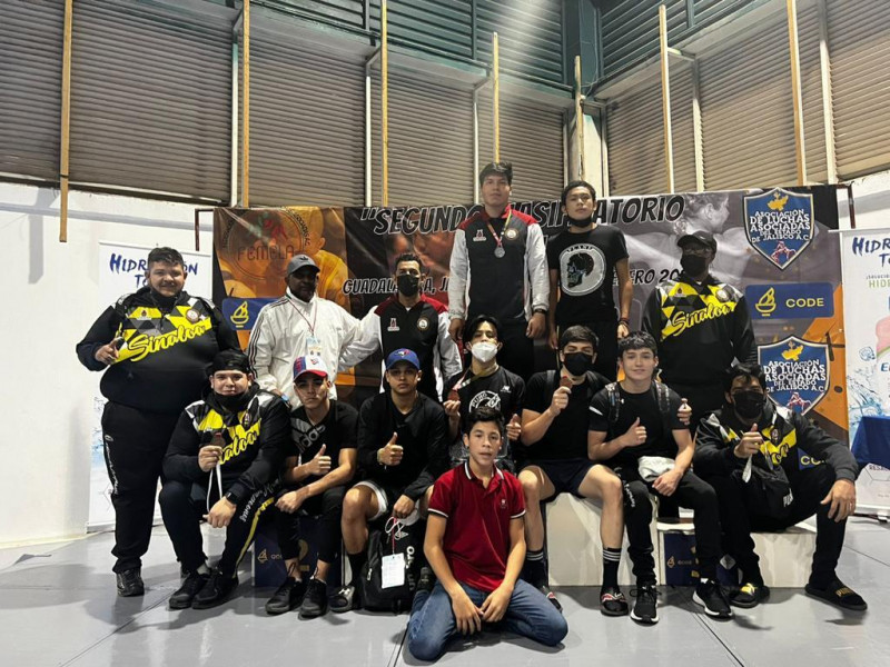Sinaloa suma cinco medallas en el Clasificatorio de Luchas