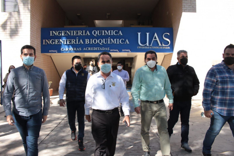 Supervisa el Rector la rehabilitación de espacios en Ciudad Universitaria