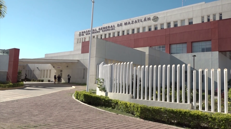 Casos de covid a la baja en Hospital General de Mazatlán