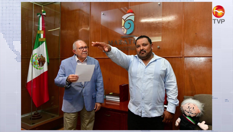 José David Ibarra Olmeda asume la Dirección de Servicios Públicos en Mazatlán