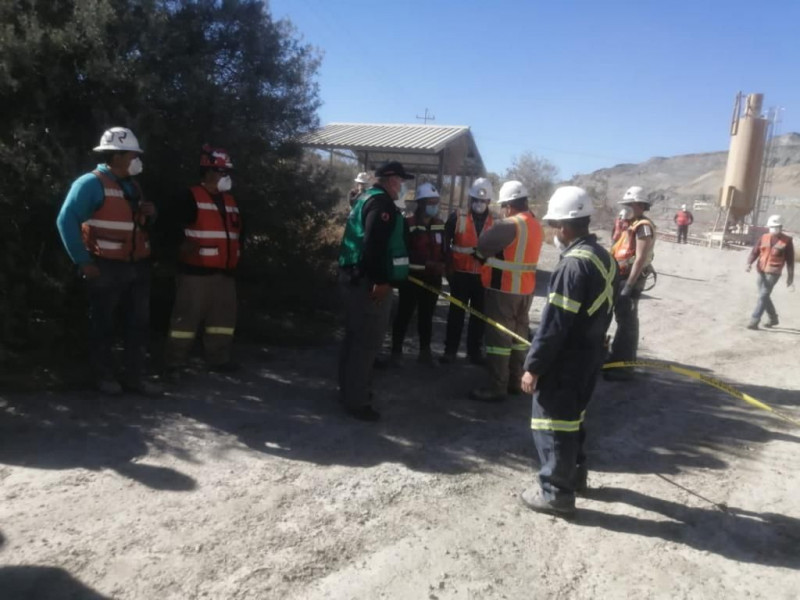 Atiende Protección Civil estatal derrumbe en mina de Santa Ana, hubo 3 muertos