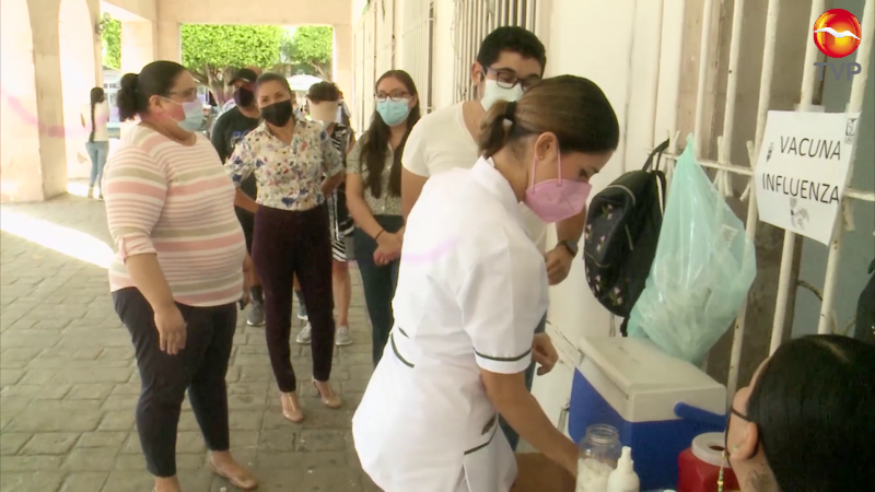 Superan meta de vacunación contra influenza en Mazatlán