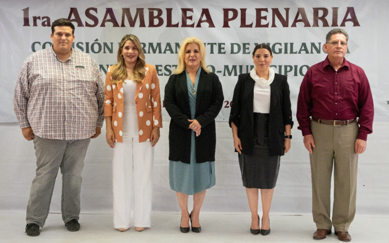 Instalan Comisión Permanente de Vigilancia y Control Estado-Municipios 2022