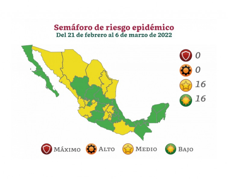 Sinaloa regresa al color amarillo