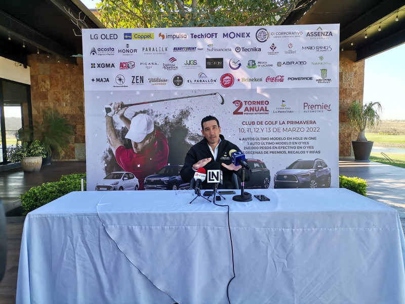 Presentan Torneo de Golf de La Primavera 2022