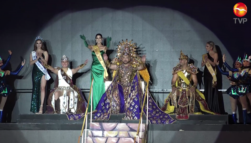Coronan al Rey del Carnaval de Mazatlán 2022