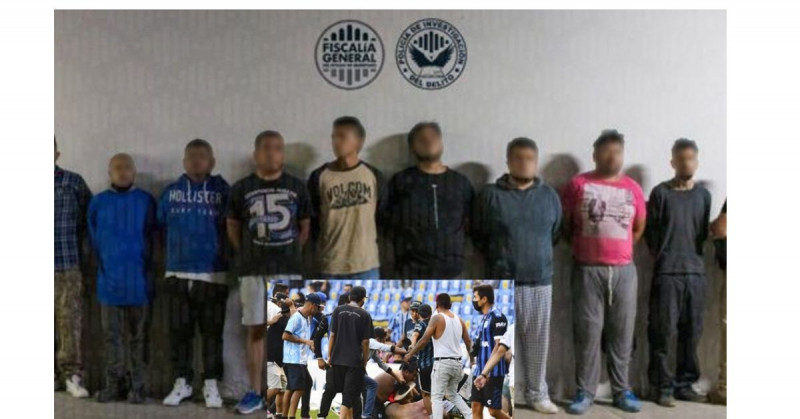 Detenidos 10 presuntos implicados en hechos violentos en el Querétaro-Atlas
