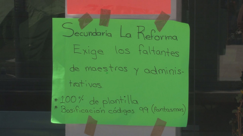 SNTE 27 busca presionar al Gobernador para destituir a Horacio Lora