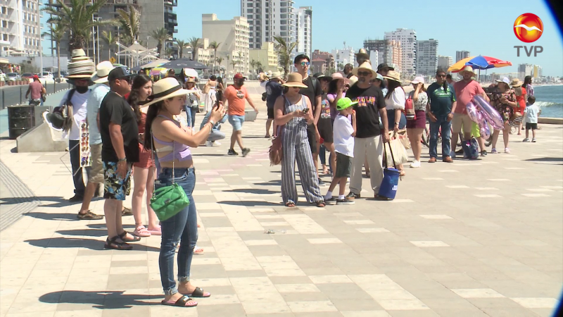 Turistas vienen a Mazatlán por fin de semana largo