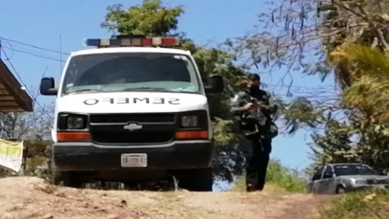 Localizan cuerpo de hombre asesinado a balazos en el sector Lomas de Tamazula