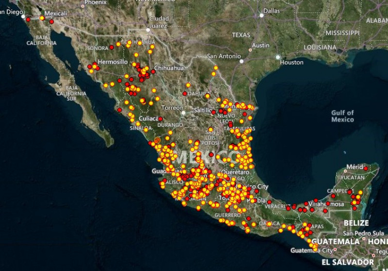 Sinaloa con baja incidencia de incendios forestales