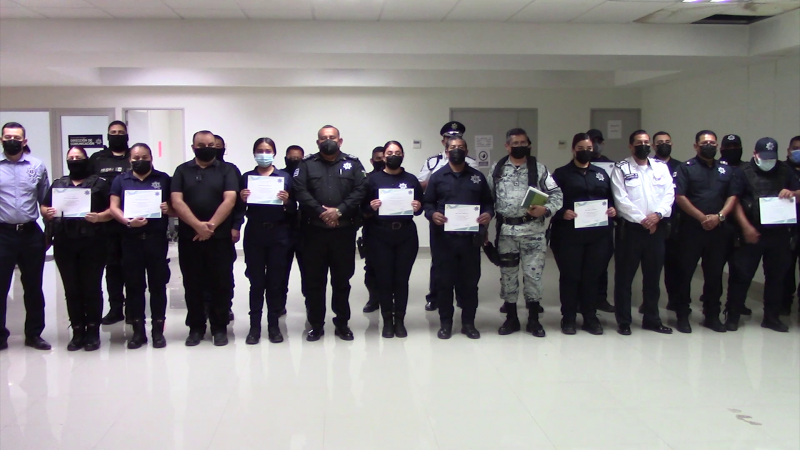 Reconocen a 23 policías destacados en SSPyTM