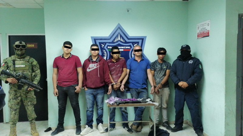 Capturan a presuntos integrantes de célula delictiva