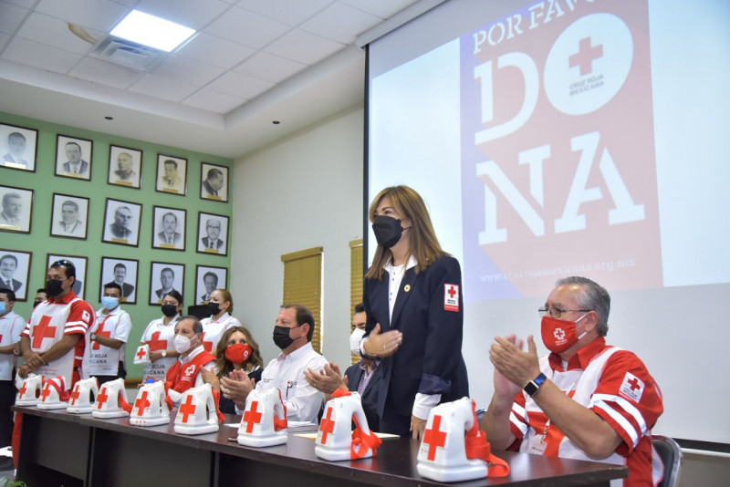 Invitan a cooperar en la colecta de la Cruz Roja Mexicana 2022