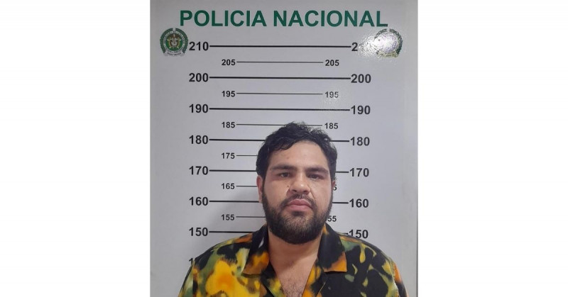 Arrestan en Colombia a miembro del Cártel de Sinaloa