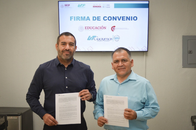 Buscan UTGuaymas y Cbtis No. 40 máximo desarrollo y especialización de estudiantes