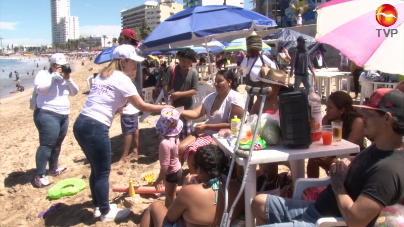 Realiza personal de SECTUR Sinaloa recorrido en playas