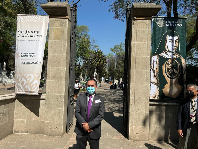 Participa el Rector de la UAS en homenaje a Sor Juana Inés de la Cruz
