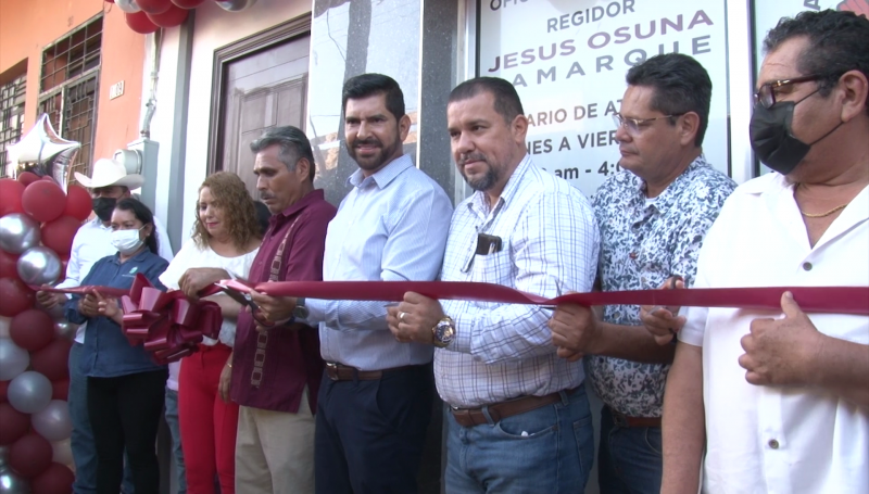 Jesús Osuna Lamarque y Juan Carlos Patrón inauguran oficina de gestoría