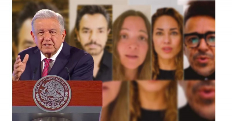 AMLO recibirá en Palacio Nacional a artistas y famosos para hablar del Tren Maya