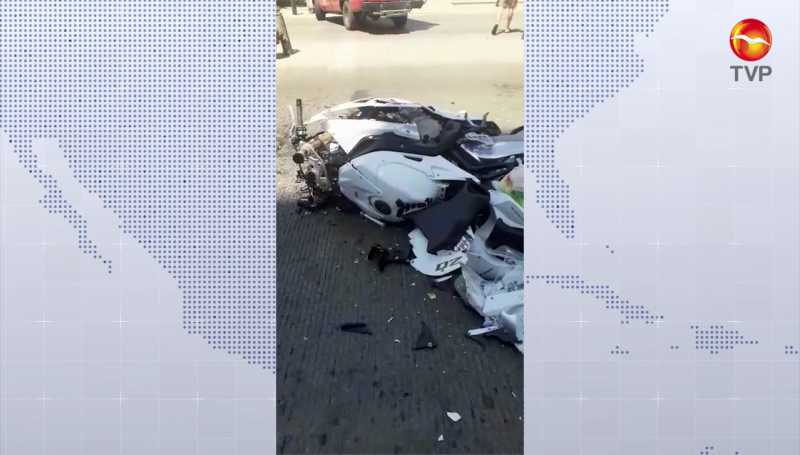 Muere motociclista en accidente de Mazatlán