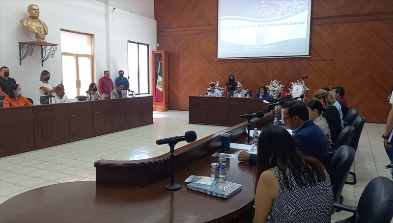 Presentan Plan Municipal de Desarrollo de Mazatlán 2021-2024