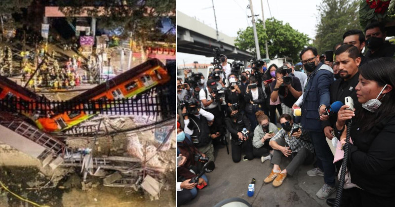 Afectados de tragedia del metro de la CDMX piden justicia un año después