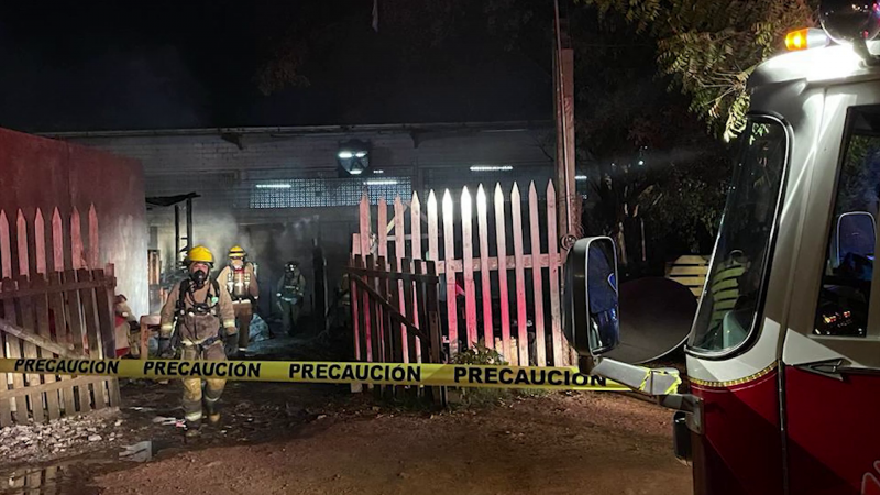 Se incendian tres viviendas en la Quinta Chapalita de Mazatlán