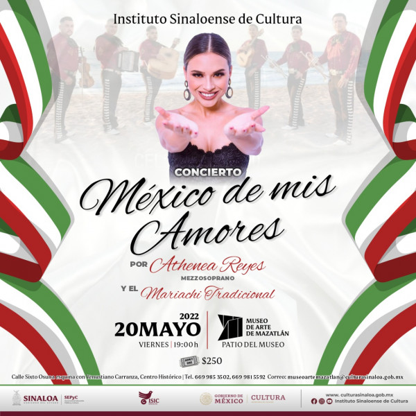 Invita Museo de Arte al concierto de música mexicana con mariachi tradicional