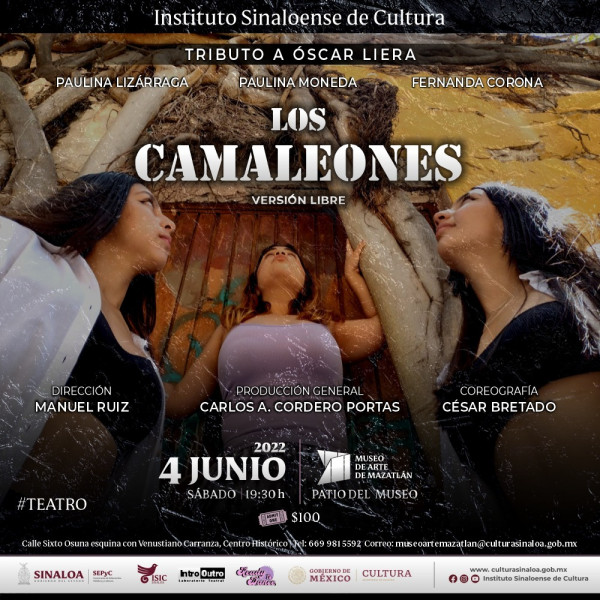 Invita Museo de Arte al estreno de la obra “Los Camaleones”, de Óscar Liera