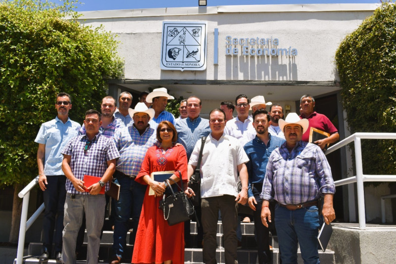 Realiza la secretaría de Economía mesas de trabajo con alcaldes de diversos municipios de Sonora