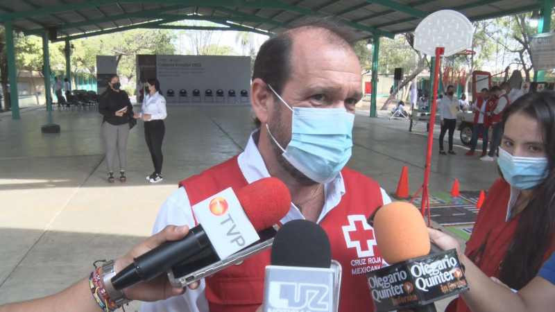 Avanza la recaudación para Cruz Roja Mexicana en Sinaloa