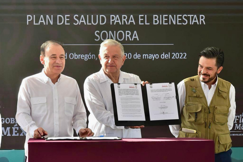 Firman convenio Gobierno de Sonora y el IMSS