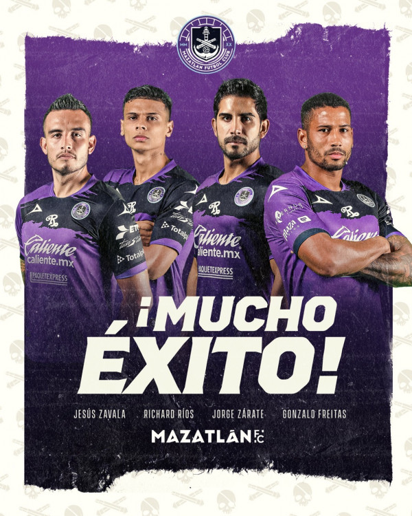 Mazatlán FC anuncia sus bajas
