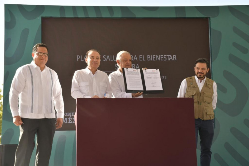 Acuerdan Gobierno de Sonora y Gobierno de México federalización de los servicios de salud en la entidad