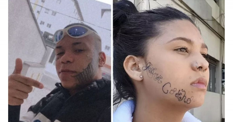Gabriel secuestró a su ex novia y le tatúo su nombre en la cara para marcarla