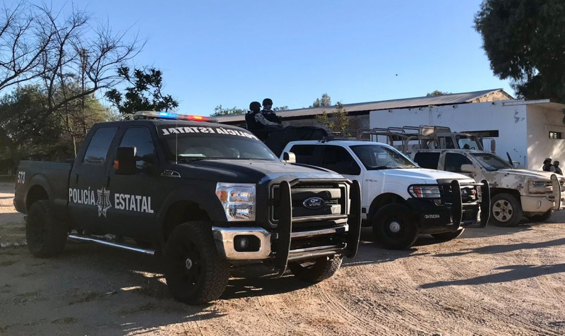 Operativo coordinado asegura a personas armadas en Guaymas y Empalme