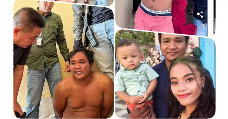 Arrestan a camboyano por decapitar a su esposa por celos y pasear con su cabeza en moto