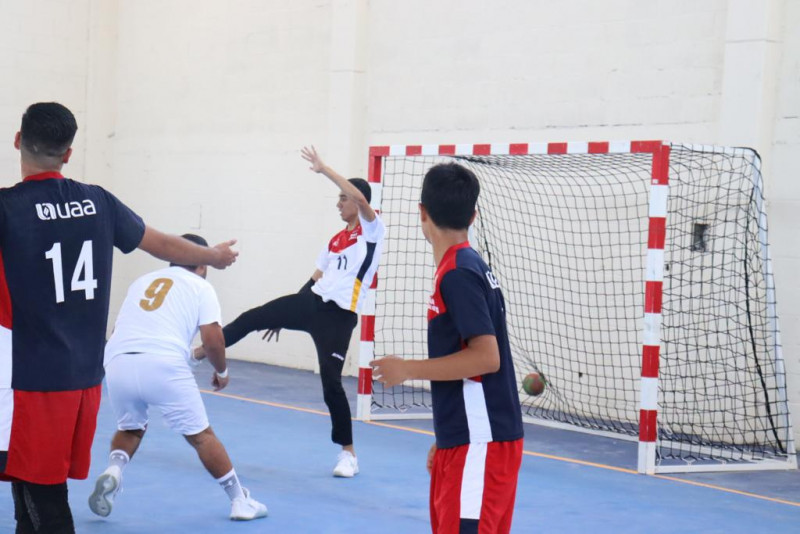 Las Águilas de la UAS entre las ocho mejores en Handball en la Universiada nacional 2022