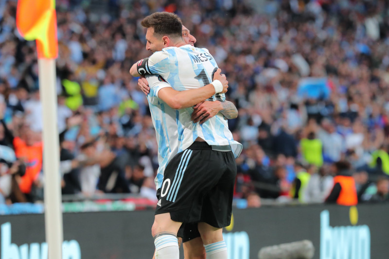 Argentina venció a Italia 3-0 y se consagró campeona de la FINALISSIMA