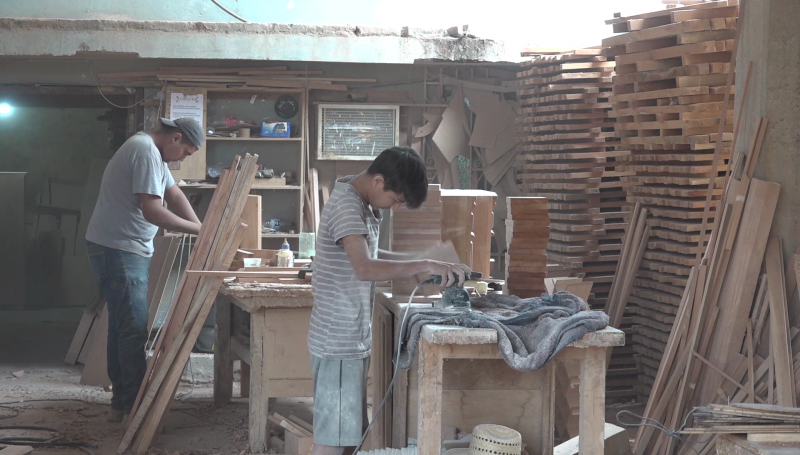 Mesillas, un pueblo dedicado a la madera