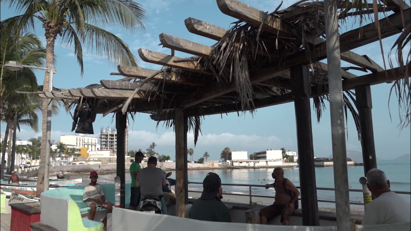 Solicitan arreglo de palapa de Playa Norte
