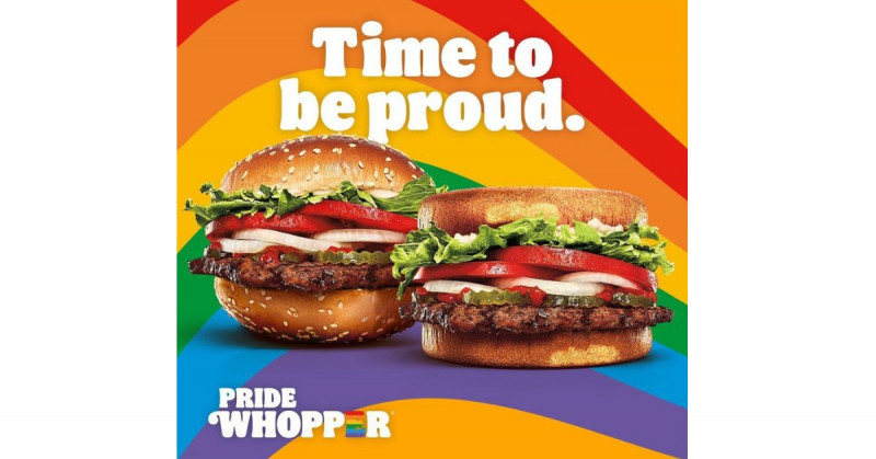 ¿Qué opinas? Burguer King lanza hamburguesa LGBT con panes iguales